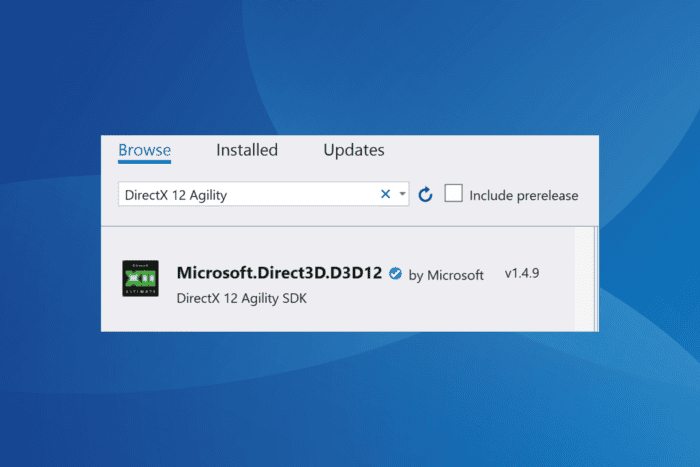 directx 12 agility sdk
