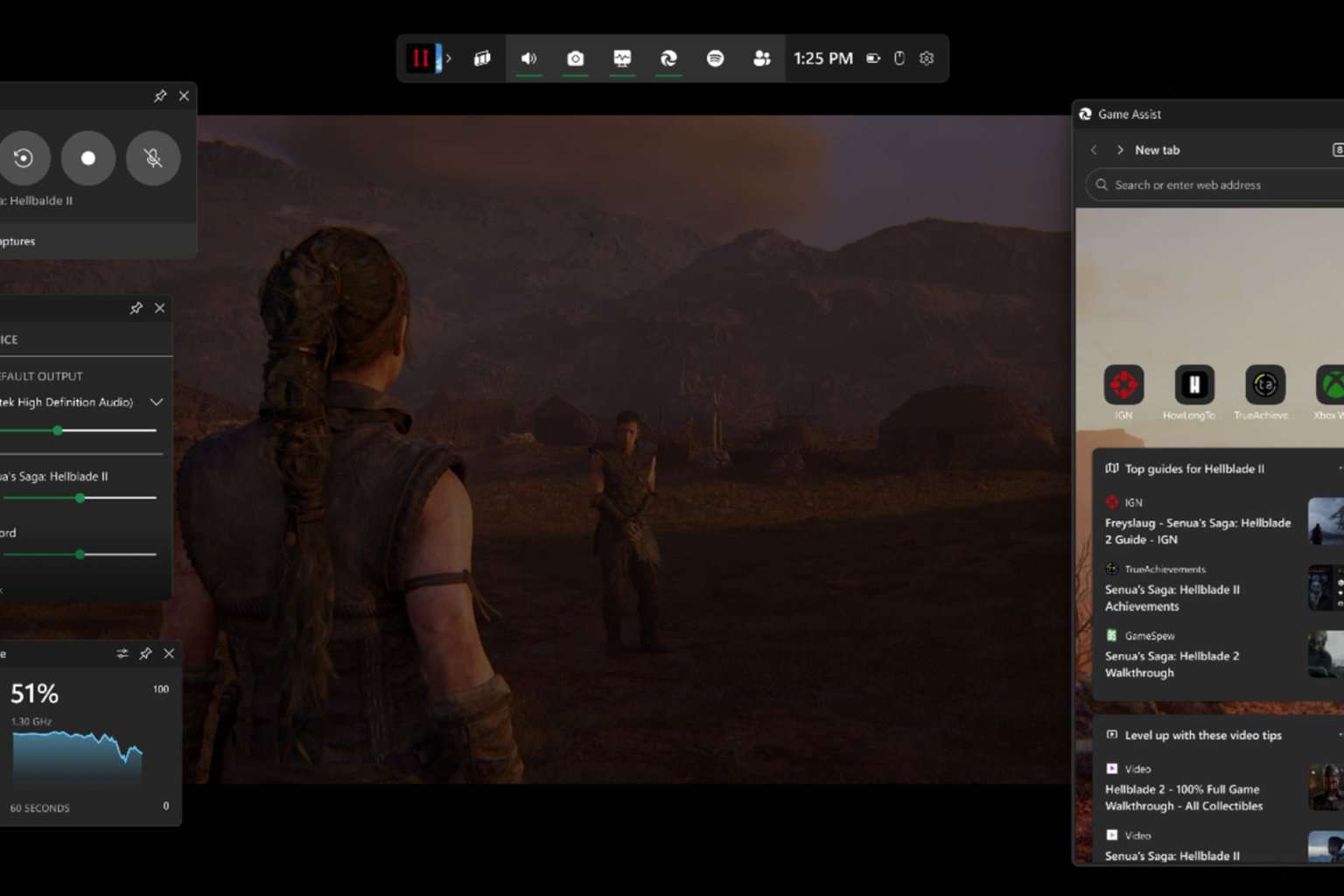 Edge Game Assist extensions