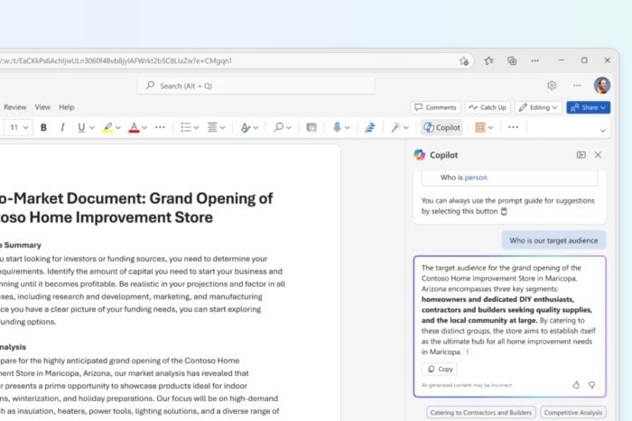 microsoft word copilot