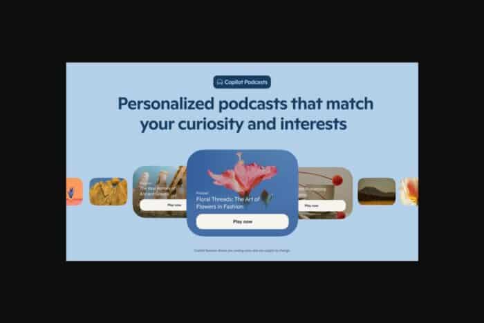 Copilot podcasts