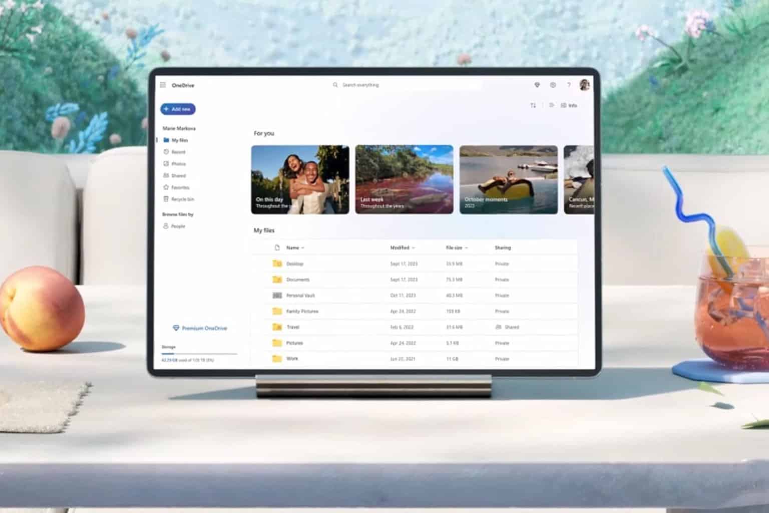 onedrive pdf compression