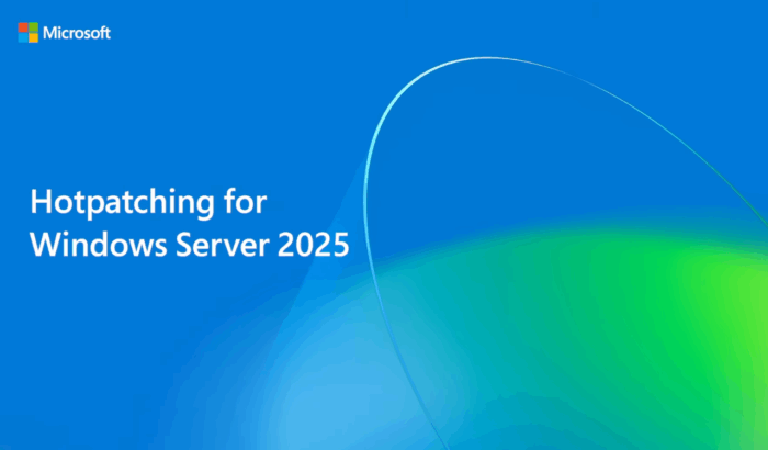 Hotpatching for Windows Server 2025 subscription banner feature