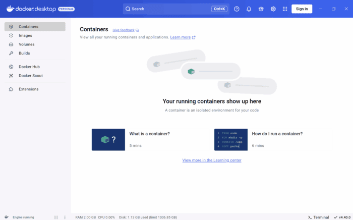 Docker Desktop app feature image