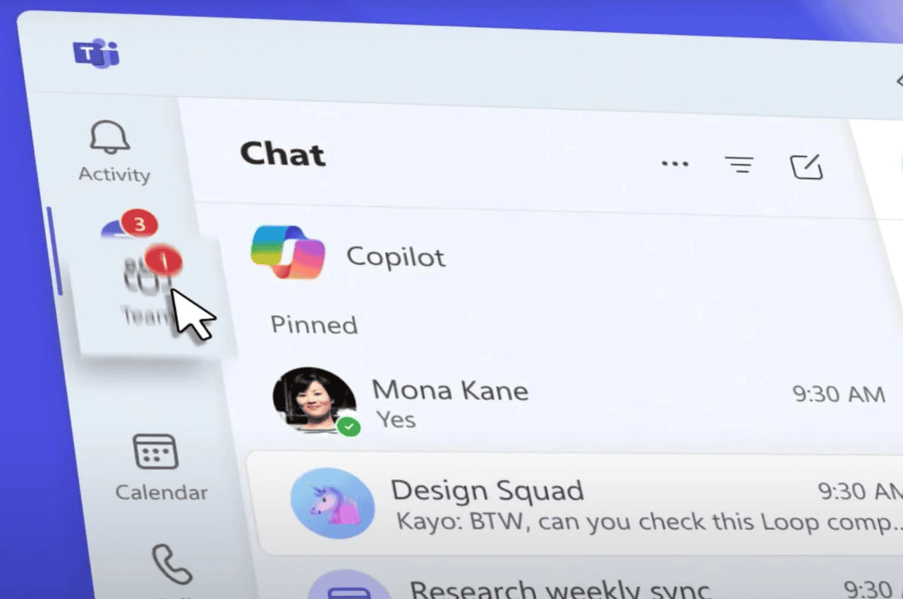 Microsoft Teams chat feature image