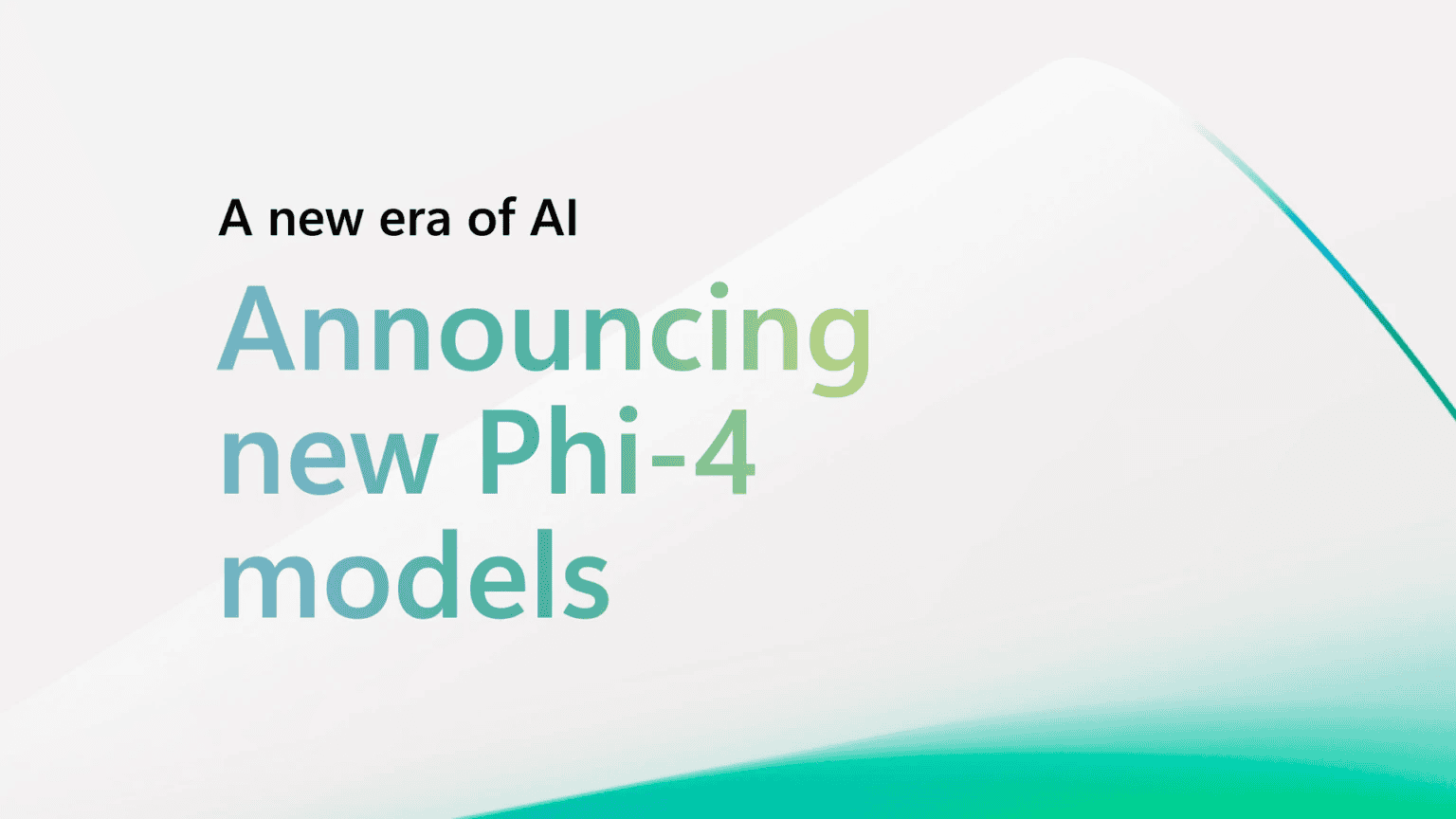 Microsoft announces new Phi-4-reasoning models