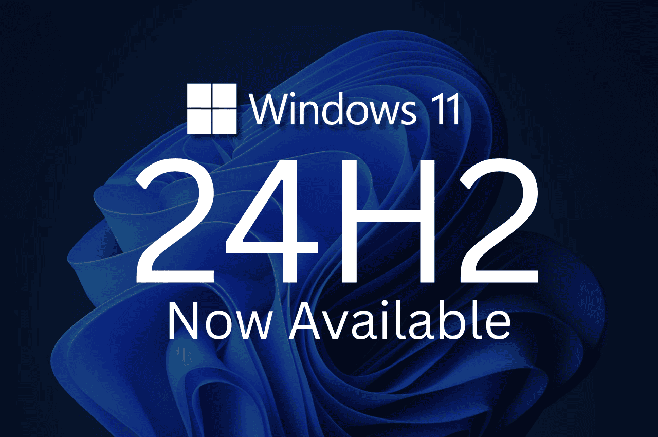 Windows 24H2 broadly available feature banner