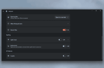 Disable Copilot and other features in Notepad Windows 11
