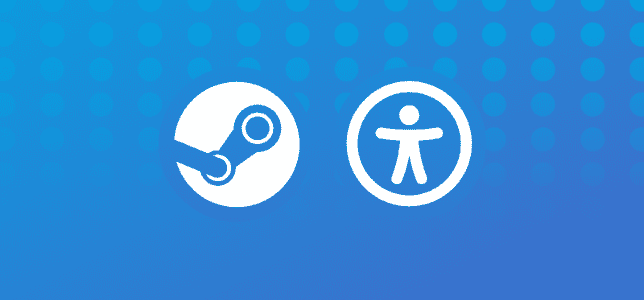 Showing accessibility support to Steam users