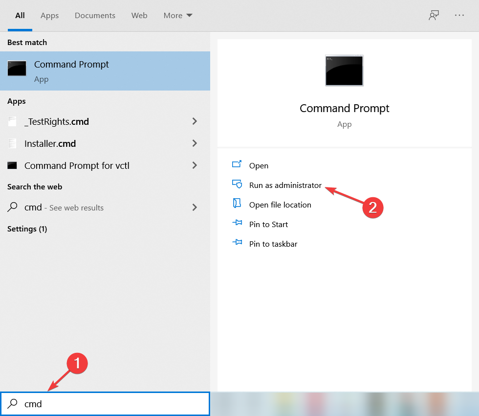 cmd search 2