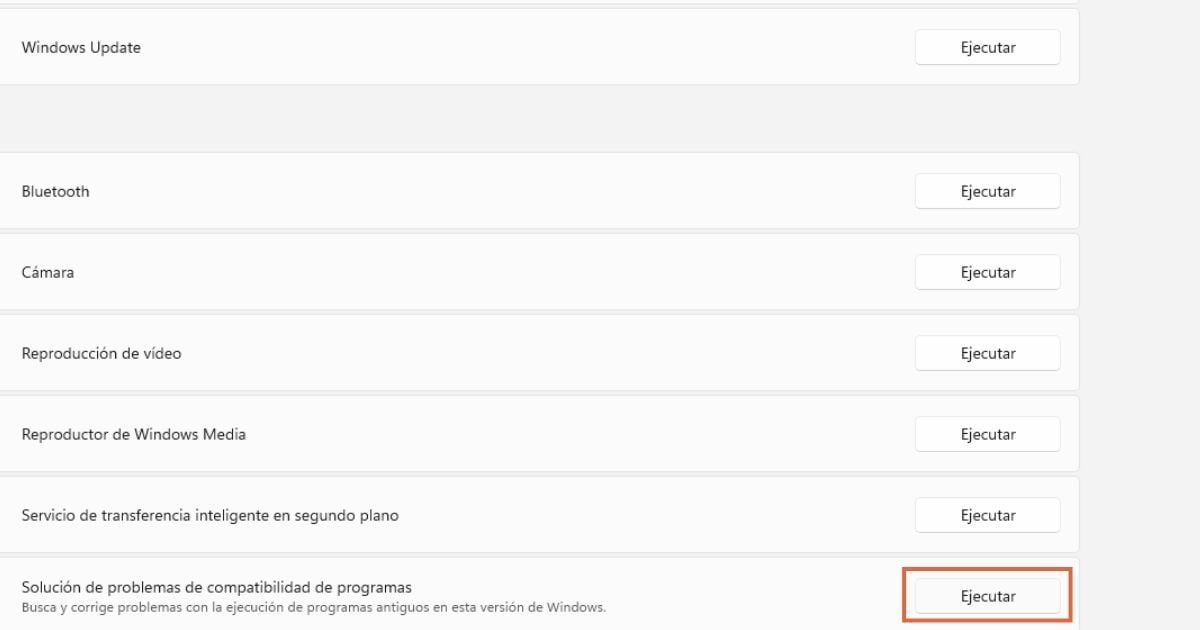 soluciona compatibilidad