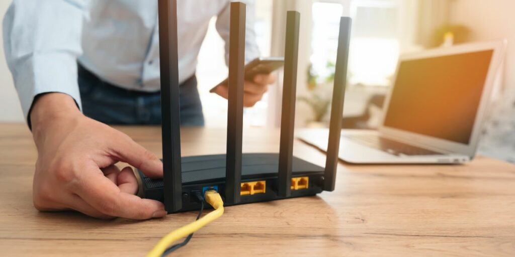 reset router