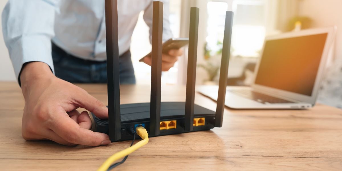 reset router