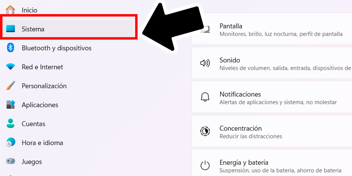 windows sistema