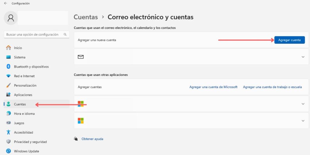 cuenta de microsoft